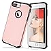 Toobe iPhone 8 Plus 7 Plus Case Ultra Armor Shock Absorbing Heavy Duty Dual Layer Case Protection With Free Scree Protector For iPhone 8 Plus /7 Plus/ iPhone 6S Plus, Cool Pink