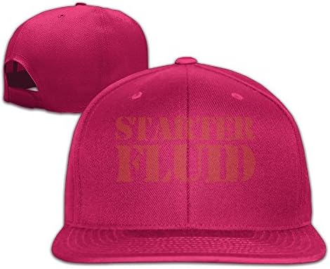 Yishuo Mens Starter Fluid Funny Coffee Mug Casual Style Golf Red Cap Hat Adjustable Snapback