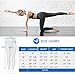 Occffy High Waist Out Pocket Yoga Pants for Women Tummy Control Workout Clothes Ladies Leggings (Black, L)