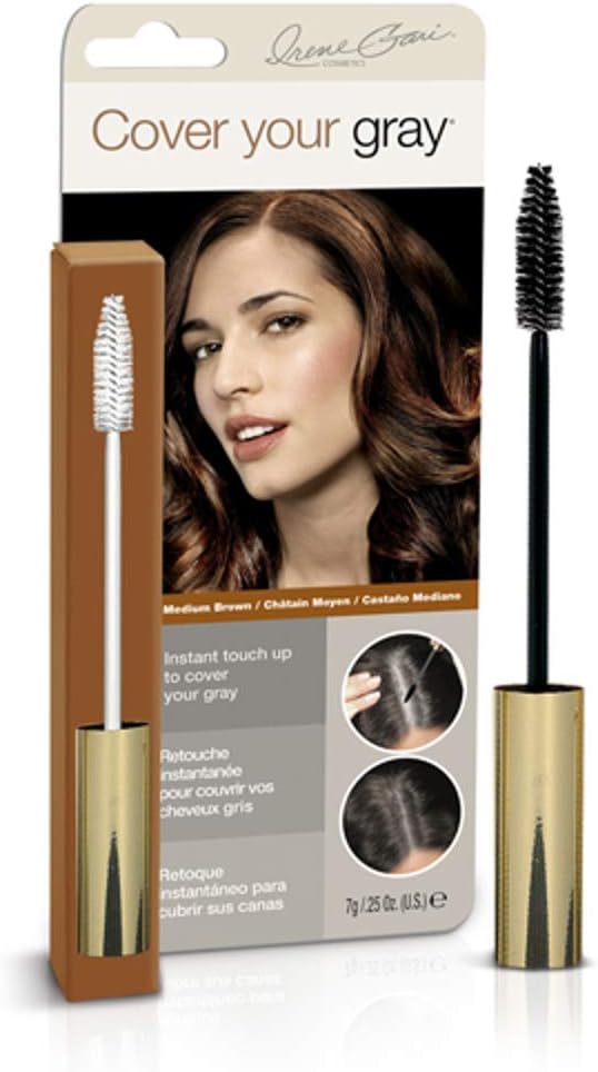 Cover Your Gray Medium Brown IG-BRM Hair Root Color Brush