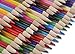 LolliZ® 72 Colored Pencils Set, with 72 Unique Color Choices!