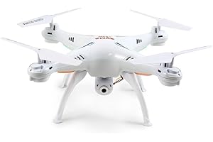 Syma X5SW Explorers2 2.4G 4CH 6-Axis Gyro RC Headless Quadcopter with 0.3MP HD WiFi Camera (FPV) White