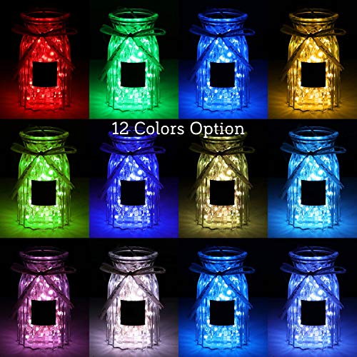 Tencoz Guirnalda Luces 10M 100 LED, Cadena de Luces LED USB Exteriores Interiores IP44 impermeable, Luces LED de Colores para Decoración Navidad Fiestas Bodas Jardin Habitacion(vistoso)