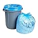 32-33 Gallon Recycling Bags Heavy Duty (MegaValue Pack 100 Bags w/Ties) Blue Recycling Bag 30-33 Gallon, Blue Trash Bag 30 Gallon - 33 Gallon Garbage Bag