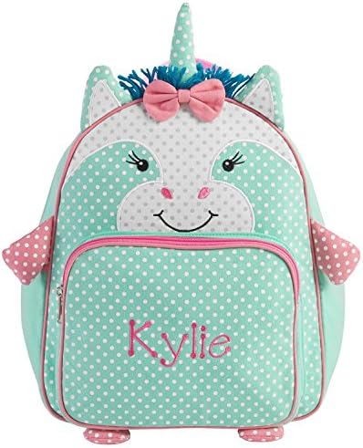 Personalized Little Critter Backpacks - 12 Fun Animals To Choose From - 13"Hx11"Wx5"D (Unicorn)