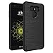 LG G6 Case, LUVVITT [Armor Wallet] Shockproof Slim Fit Dual Layer Protection Card Slot Holder Hybrid Cover with Kickstand for LG G6 - Black