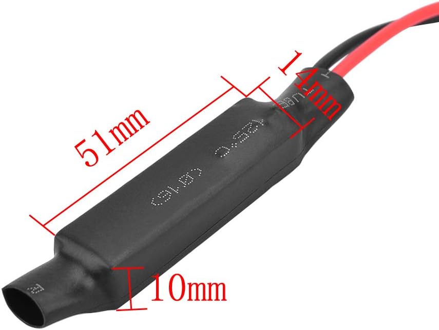 Mintice™ 4 x 12V Motorcycle Turn Signal LED Load Resistor Flash Blinker Fix Error, 4Pcs - Image 5