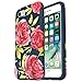 OtterBox Symmetry Series Case for iPhone SE (3rd and 2nd gen) and iPhone 8/7 - Frustration Free Packaging - Bouquet (Blazer Blue/Blazer Blue/Bouquet Graphic)