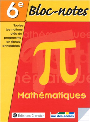 Mathématiques, 6e