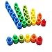 SHAWE 100 PC Interlocking Building Set -Fine Motor Skills- Children Imaginations Run Wild -Build Unlimited Shapes -Safe Kids Material