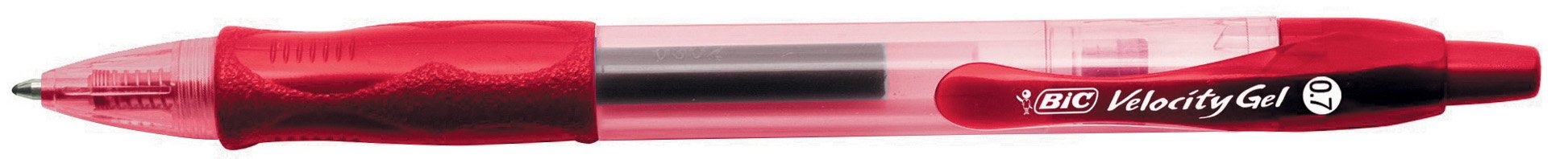 BIC 0.7 mm Velocity Roller Gel Pen - Red