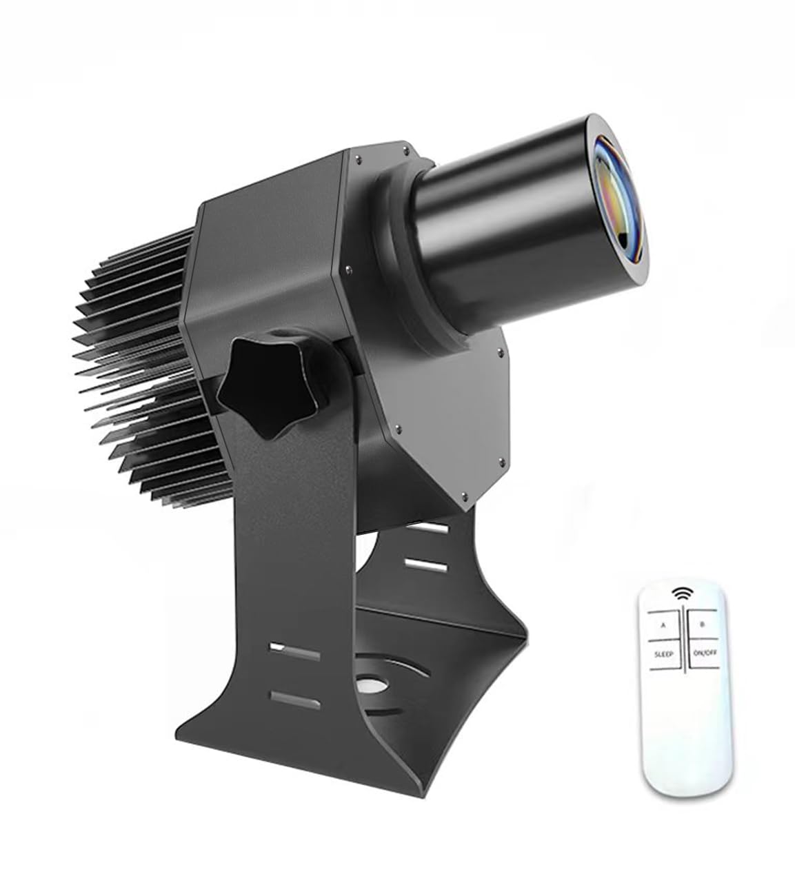 50W LED Logo GOBO Projector Ip67 Waterproof Projector Advertising Logo Light Including Free Custom Glass GOBO to Project Image for Company Store Wedding Event (50)