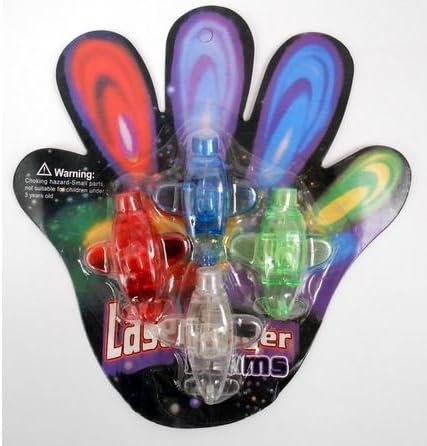 40 LED Airplane Shaped Laser Finger Beam Flash Lights by Finger Lights