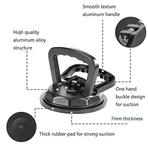 image for Darius Vacuum Suction Cup Glass Lifter 5