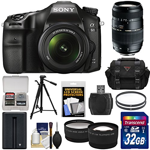 Sony Alpha A68 Digital SLR Camera 18-55mm with Bahrain Ubuy