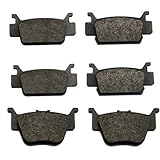 2006-2015 Honda Rincon 680 TRX680 Fourtrax Kevlar Front & Rear Brake Pads