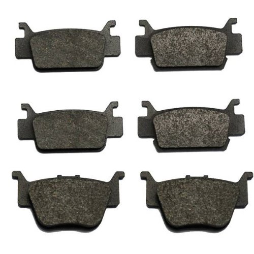 2006-2015 Honda Rincon 680 TRX680 Fourtrax Kevlar Front & Rear Brake Pads