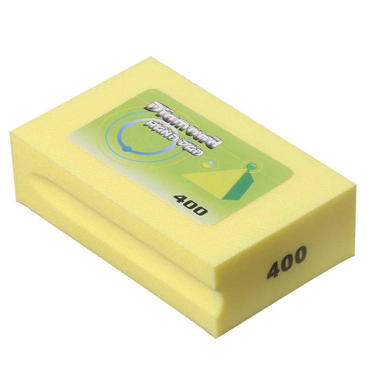 EsportsMJJ 95 * 58mm 60-3000 Grit Diamond Hand Pad For Granite Concrete Marble Glass Polishing - 400#