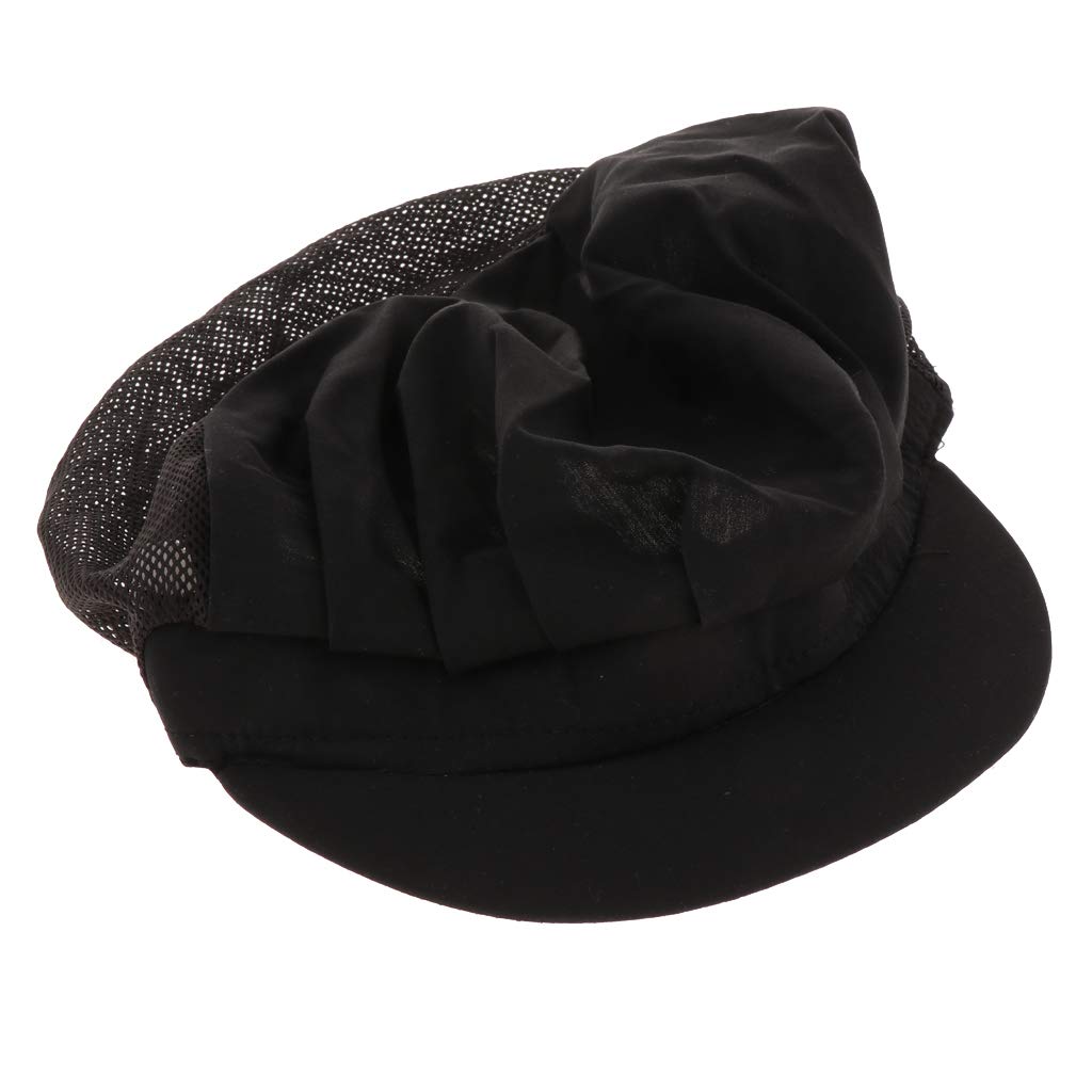 Homyl 2pcs Chapeau De Cuisinier Reglable Pour Hommes Femmes Casquette De Cuisine Boulanger Chef Elastique Bouchon De 2 Couleur Accessoires