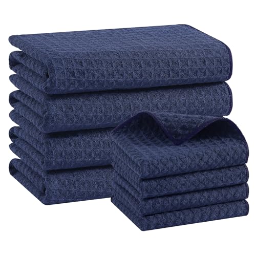 Homaxy Microfiber Kitchen Towels Dishcloths Sets