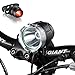 Night Eyes- 1200 Lumens Mountain Bike Headlight Bike LED Light -Rechargeable 8.4V 8800mA ABS Waterproof Battey-Free Aluminum BikeTaillight Bonus -NO Tool Required