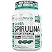 Spirulina Capsules Vegan - 3000mg/Serving - 500mg/tablet Complete Green Algae Protein Grown In California (Earthrise) Maximum Strength Supplement Gluten Free Non-irridated 180 Pills