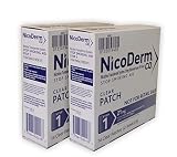 NicoDerm CQ Step 1 Clear Patch, 21mg 14 ct (Pack of 2)