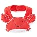 Carter's Unisex Baby Animal Face Terry Teething Bib (Crab)