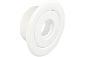 REPELFIRE Recessed Fire Sprinkler Escutcheon 1/2 in. IPS - 2 Piece in White - Depth Adjustment Range up to 3/4 in. for Fire Sprinkler Trim