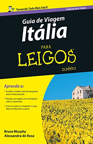 Livro Guia de Viagem Itália Para Leigos