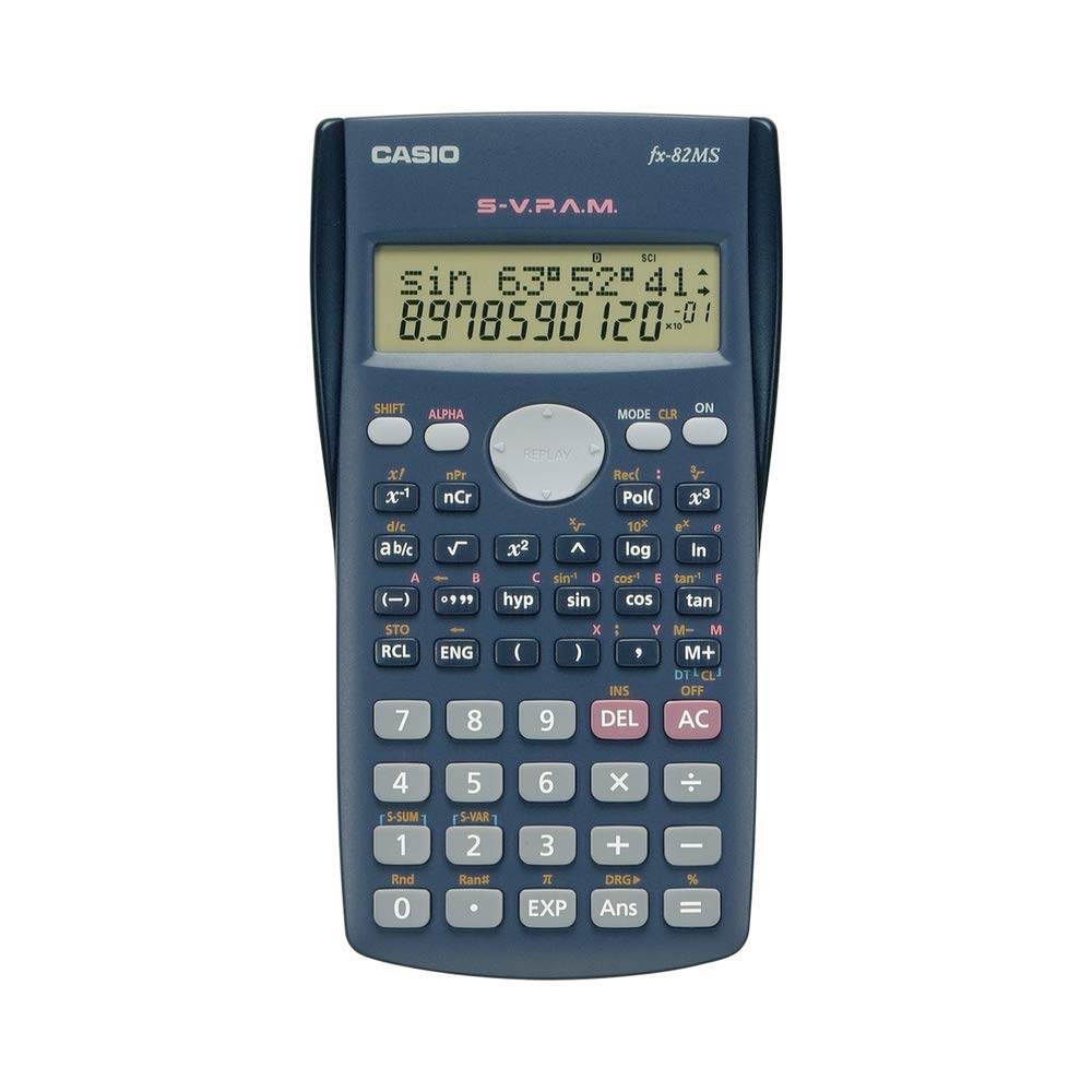 Casio FX-82MS 2-Line Display Scientific Calculator: Amazon.in: Office  Products
