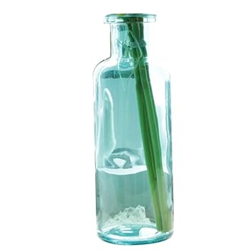 Amazon Com Wansan Glass Flower Vase Tall Glass Vase Amber Hand