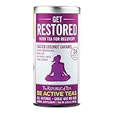 The Republic Of Tea Be Active Green Rooibos Tea - Get Restored - Herbal Tea For Recovery, 36 Tea Bag Tin
