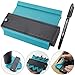 Master Outline Gauge Contour Gauge Duplicator 5 Inch Shape Duplicator General Tools,Shaping Measure Ruler, Woodworking Shape Tracing Template, Craft Profile Jig Guide,Super Smart Tools