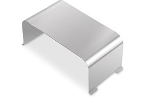 FLAMEDUTY Stainless Steel Grill Heat Baffle Diffuser Replacement for Traeger Ironwood 650/885 Pro 575/780 D2 Timberline 850/1300 Series Pellet Grill Accessories,Modified Flame Tamer for Traeger Parts KIT0450