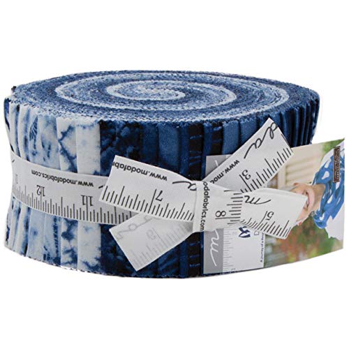 Debbie Maddy Machi Jelly Roll 40 2.5-inch Strips Moda Fabrics 48030JR