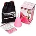 Nezbling Menstruation Cup for Menstrual relief with Premium Storage Bag, Leak Free Guaranteed for Normal Flow, Flexible Soft Reusable Medical-Grade Silicone Small Period Cups.