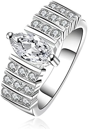 Hot Fashion Jewelry Silver Austrian Crystal Beautiful Finger Ring