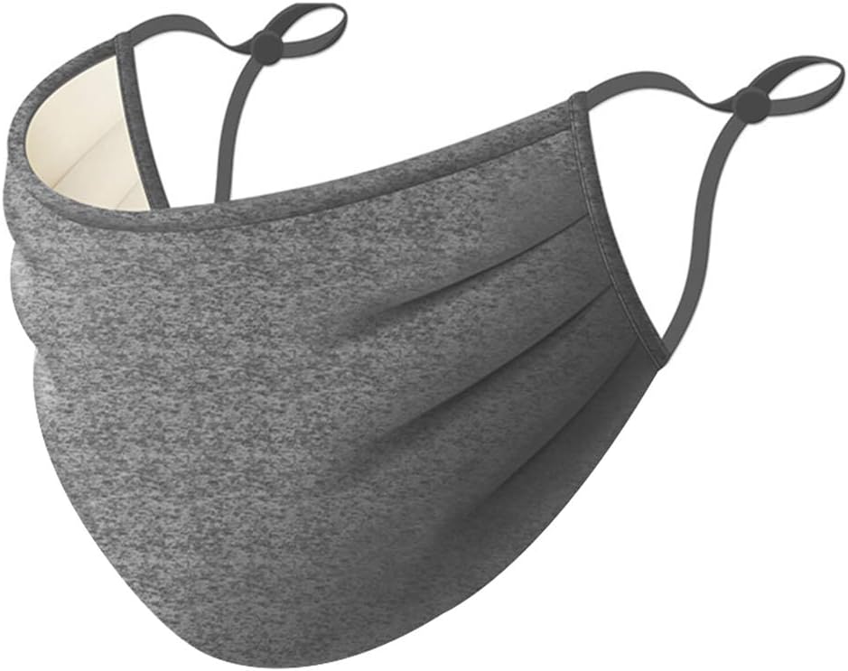 Bysoru Dustproof Mask Facial Protective Cover Mouth Mask Double Layer Washable Soft Face Mask Anti-dust for Men Women Outdoor Sports