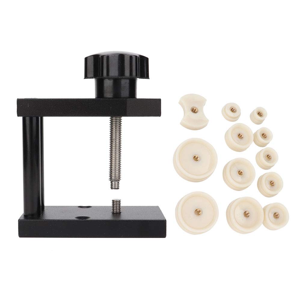 Professional Watch Press Set, High Precision Spiral Press Case for Watchmaker Watch Case, Watch Repair Tool, Back Cover Opener and Case Dies d, Carnelian, Carnelian