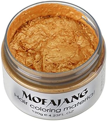 KESEE 2017 DIY Hair Clay Wax Mud Dye Cream Grandma Hair Ash Dye Temporary 7 Colors (B)