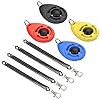 Diyife Dog Clicker, [4 PCS, Multi-Color] Dog Training Clicker with Wrist Strap for Dog Cat Horse Clickers for Dog…