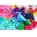 16Pcs 8 Inch Hair Bows Girls Large Big Boutique Grosgrain Ribbon Hair Bows Alligator Hair Clips Hair Accessories For Baby Girls Toddlers Kids Children Teens