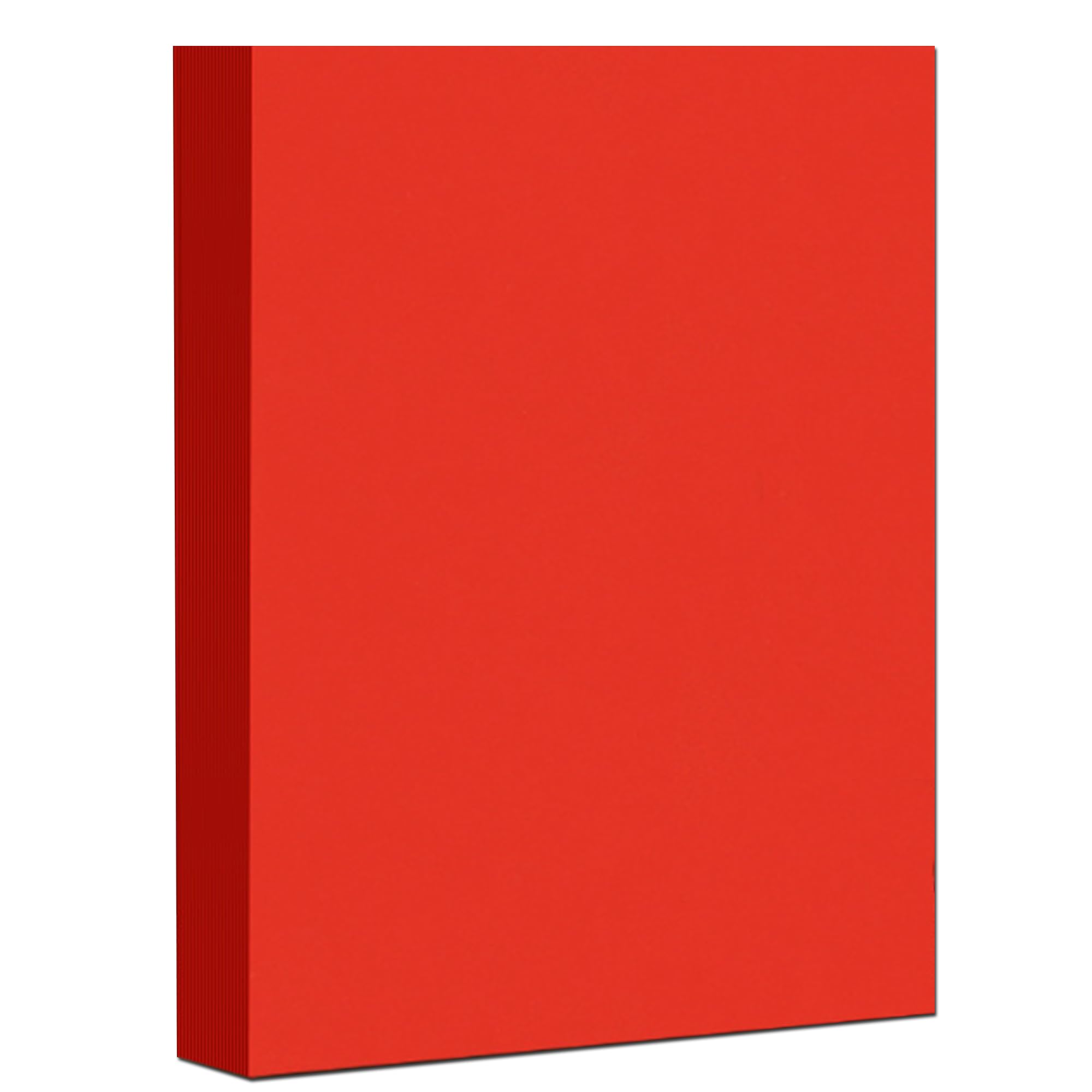 A4 Colour Paper Cardstock 215gms 50sheets (Red)