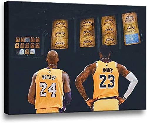 kobe bryant jersey painting