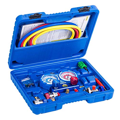 5 Manifold+Refrigerant+Fittings+Connector+Couplers