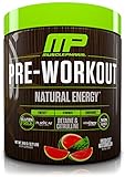 Muscle Pharm Natural Pre Workout Fresh Cut Watermelon, 30 Servings, 0.77LBS/.348g