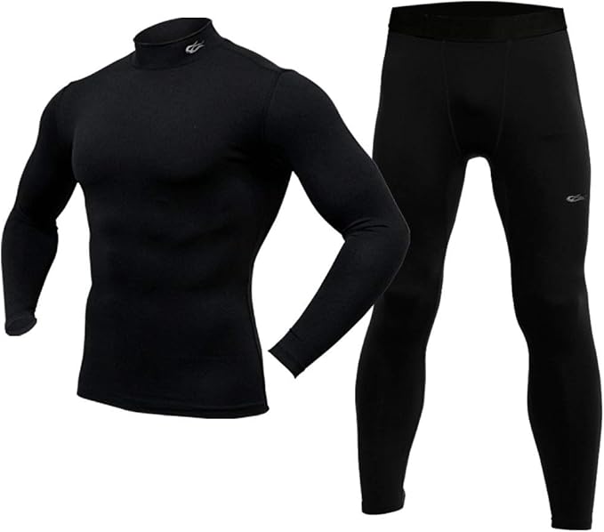 Amazon メンズ 裏起毛 インナー 長袖 タイツ セット メンズ 冬 タートルネック シャツ レギンス パンツ ジャージ 冬 コンプレッションウェア ゴルフウェア アルメデス Sp22 23 コンプレッショントップス 通販