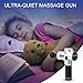 Massage Gun, Handheld Deep Tissue Massager for Pain Relief, Percussion Massage Device with 30 Adjustable Speed Vibration Levels and 6 Head Attachments