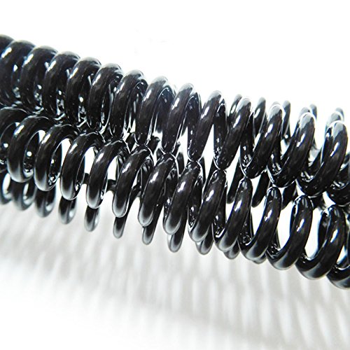 image for QYanY Coil Springs Keychain Cellphone Snap Hook Holder Retractable Coi